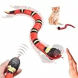 Pipihome Giocattolo del Serpente di Rilevamento Intelligente per Bambini Animali, USB Giocattolo Elettronico del Serpente del Telecomando a Infrarossi 39 cm, Puntelli di burla ricaricabili
