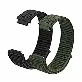 Vicloon Cinturino in Nylon, 2Pcs Cinturino per Orologio, Ricambio Sgancio Cinturino Sport Orologio, Cinturino Orologio in Maglia Bracciale Cinturino Fibbia per Uomo e Donna,16mm, 18mm, 20mm