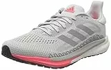 adidas Solar Glide 03 Scarpa da Corsa Running Jogging su Strada o Sterrato Leggero con Appoggio Neutro per Uomo Grigio Arancio 40 EU