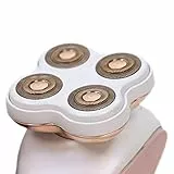 Finishing Touch Flawless Legs, Testine di Ricambio, Testine per Rasoio Esfolianti in Oro 18 Carati per il Dispositivo Flawless Legs