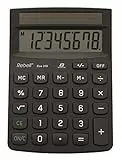 Unbekannt Rebell RE-ECO310 - calcolatrice da tavolo, colore nero