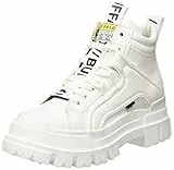 Buffalo Aspha NC Mid, Scarpe da Ginnastica Donna, White, 39 EU
