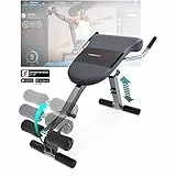 Sportstech BRT200 3in1. Panca per Schiena e Addome con Innovativo Design Antiscivolo, Brevettato