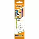 BIC Matic Fun - Portamine HB 0,7 mm, colori assortiti, confezione da 3