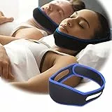 VIKSAUN 2 pacchi Anti Russare Cinturino, Snore Riduzione Cinturino Regolabile Sollievo russare Dispositivi per il sonno, anti-russamento cinghia riduzione sollievo per uomini e donne (2 pacchi)