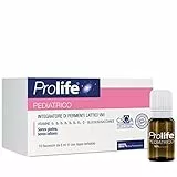 PROLIFE PEDIATRICO. Integratore di fermenti lattici vivi. Favorisce l’equilibrio della flora batterica intestinale.
