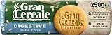 Gran Cereale Biscotti Digestive con Malto D'Orzo, Biscotti Digestivi Ricchi di Fibra e Fosforo - 250 g