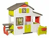 Smoby - Neo Friends House - Casetta Da Giardino per Bambini 7600810203, Personalizzabile con Accessori Smoby, Campanello Incluso, Età +3 Anni