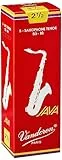 Vandoren SR2725R Java 5 Ance per Sassofono Tenore, Forza 2,5, Rosso