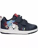 Geox B New Flick Boy A, Scarpe da Ginnastica Bimbo 0-24, Navy White, 23 EU