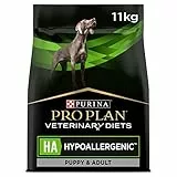Purina PRO Plan Veterinary Diets HA Hypoallergenic - Dieta Clinica ipoallergenica per Cuccioli e Cani Adulti, 11 kg