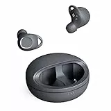 m MU Cuffiette Bluetooth, Auricolari Bluetooth IN-EAR con Anti-Rumore, Wireless Senza Fili, Bassi Potenziati Suono Stereo Doppi Mic 35 Ore Con USB-C Quick Charge Touch Control IPX5 Sportivi Giochi