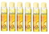 MALIZIA Donna Vanilla deodorante spray da donna, 100 ml, 6 pezzi