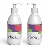 Sekoa Shampoo Ispessente per Capelli e Balsamo, Confezione Doppia