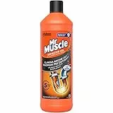 Mr Muscle Idraulico Gel, Disgorgante per Tubi e Scarichi, 1000 ml