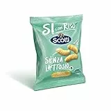 Si con Riso - Patatine di Riso Gusto Formaggio - Snack Senza Lattosio, Senza Glutine - 40 gr