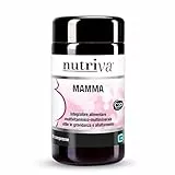 Nutriva Mamma, Integratore alimentare multivitaminico e multiminerale per mamme. Utile in Gravidanza e Allattamento. 90 compresse. Adatto a Vegetariani, C2P® Tech