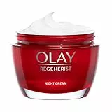 OLAY Crema Viso Notte Regenerist, Antirughe, Idratante con Acido Ialuronico, Niacinamide e Vitamina B5, Rassoda e Idrata la Pelle in Profondità per un Aspetto Tonico e Rigenerato, 50ml