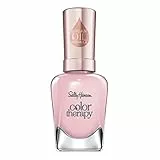 Sally Hansen Smalto Rinforzante Unghie Color Therapy, Formula Idratante e Nutriente all'Olio di Argan, 220 Quartz