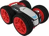 Exost - Auto telecomandata Mini Flip 360, guida su 2 lati, piccolissima ultra reattiva, disponibile in 2 colori, giocattolo in scala 1:34