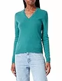 United Colors of Benetton Maglione 1002D4488 Donna, Verde 1w9, XS