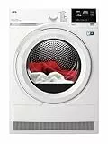 AEG TR8G83GW Asciugatrice Serie 8000 A+++, Tecnologia AbsoluteCare, Pompa di calore, 8 kg, Bianco