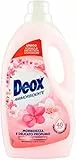 Deox - Ammorbidente Lavatrice, 40 Lavaggi, Capi Morbidi e Profumati, con Tecnologia Antiodore, Fragranza Carezze di Primavera, 2000ml x 1 Confezione