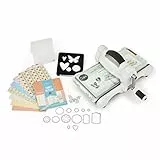 Sizzix Big Shot Starter Kit Macchina per Tagliare e Goffrare, Acciaio Inossidabile, Bianco e Grigio, 17x31x36.2 cm