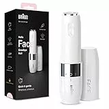 Braun Face Depilatore Donna, con Rifinitore di Precisione, Ideale per la zona Bikini, Idea Regalo, FS1000 Bianco