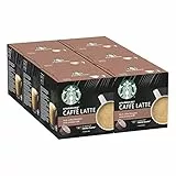 STARBUCKS Caffè Latte di Nescafé Dolce Gusto 6 x 12 (72 Capsules)