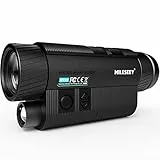 MiLESEEY Visore Notturno Monoculare,Infrarossi Professionale Visore Notturno Digitale,Funzione di Registrazione Foto e Riproduzione Video, Adatto con Scheda di Memoria da 8 GB per Balestra Caccia