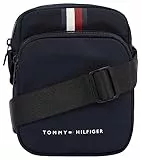 Tommy Hilfiger TH Skyline-Mini Reporter a Righe, Uomo, Space Blue, One Size