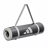 adidas Training Mat, Tappetino da Allenamento Unisex Adulto, Grigio