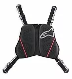 Alpinestars 6508615123L Protezione Toracica, Nero Bianco Rosso, M-L
