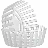 KADAX Peso di fermentazione per barattoli, tappi in plastica, pesatura alimentare con rete per crauti, kimchi e cetrioli, aiuto per la fermentazione (fi 82 mm/12 pezzi), K7633