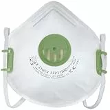 FFP3 NR D respiratore Oxyline X 310 SV semimaschera maschera antipolvere maschera antipolvere con valvola - prodotto nell'UE - 10 pezzi