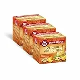Pompadour, Infuso Zenzero Mango Thai, 30 Filtri (3 Confezioni da 10 Filtri), Gusto Dolce Leggermente Speziato, Senza Lattosio, Glutine e Allergeni, Vegan