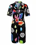 NUWIND - Abito da Donna Stranger Eleven Mall, Multicolore, per Halloween, Cosplay, Stagione 3 Adulti (Multicolore, S)