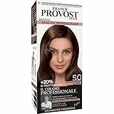 Franck Provost Tinta Capelli Colore Professionale a Domicilio, Valorizza Riflessi e Brillantezza, Castano Chiaro Radioso