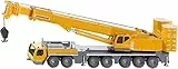 SIKU 1886, Gru mobile Liebherr, 1:87, Metallo/Plastica, Giallo, Parti mobili