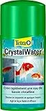 Tetra Pond CrystalWater 250 ml, Rimuove Efficacemente le Particelle di Sporcizia Sospese e Migliora la Trasparenza dell’Acqua del Laghetto