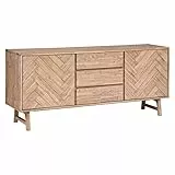 Credenza a 2 ante in acacia 'Aeris' 180x80cm