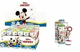 Dulcop- Mickey & Friends Bolle di Sapone Topolino Mickey Mouse (Conf. 36pz), Multicolore, 103.412000