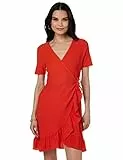 Vero Moda Vmhaya Abito Corto Noos Ga Vestito, Arancione speziato, M Donna