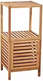 WENKO Scaffale Norway, Legno Noce, 39.5 x 86 x 35.5 cm, Noce