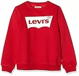 Levi's Lvb-Batwing Crewneck Sweatshirt Bambini e Ragazzi, Rosso (Levis Red/White), 8 anni