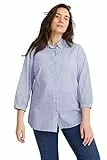 C&A Donna Blusa Taglie comode Blu/Bianco 58