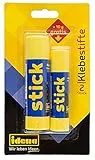 Idena 634152 - Confezione bonus di colla stick, 2 pezzi, 1 da 10 g e 22 g ciascuno