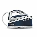 Polti Vaporella Express VE30.10, Generatore di Vapore ad Alta Prestazione Fino 8 Bar Pompa, Funzione Eco, con Tecnologia One Temperature e Digital Setting, Blu/Bianco