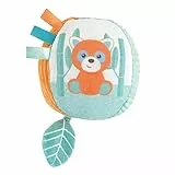 Chicco My Sweet Doudou Palla Panda&Camaleonte, Morbida Pallina in Diversi Tessuti, con Trillino, attività Manuali, Giochi Bambini, Primo Gioco per Bambini più Piccoli, 0 Mesi+